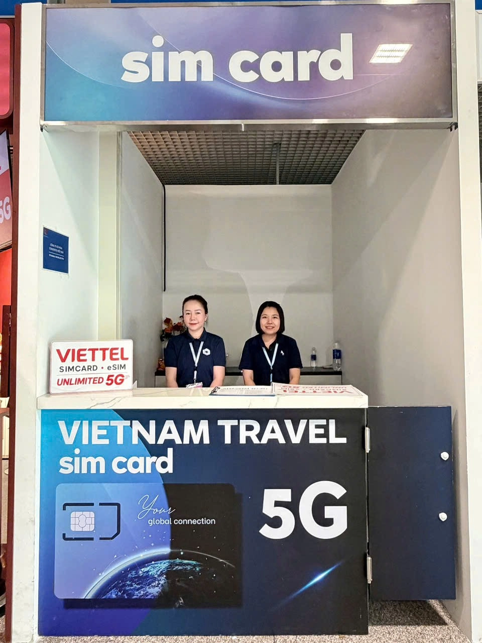 Vietnam 4G SIM Card (Pick-up at Tan Son Nhat Airport - Ho Chi Minh City)